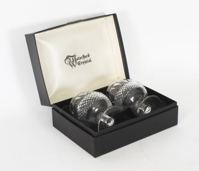 Vintage Pair Waterford Cut Crystal  Brandy Glasses 20th Century | Ref. no. A4280 | Regent Antiques