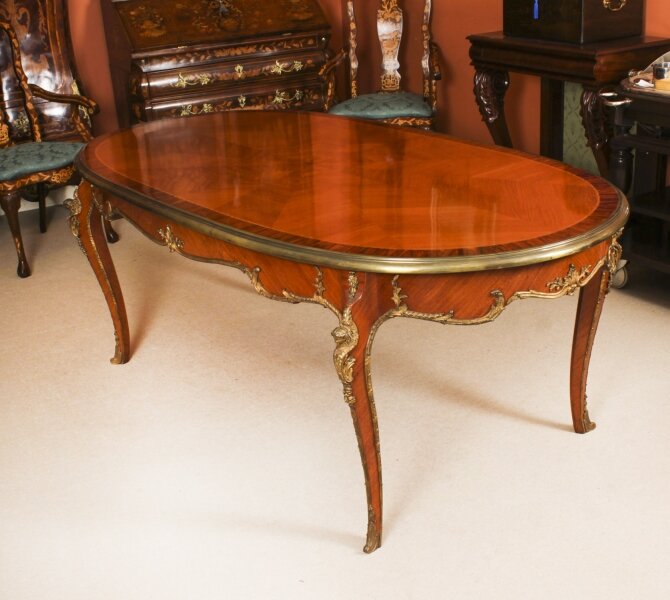 Antique French Louis Revival Ormolu Mounted dining table desk Circa 1920 | Ref. no. A4300 | Regent Antiques
