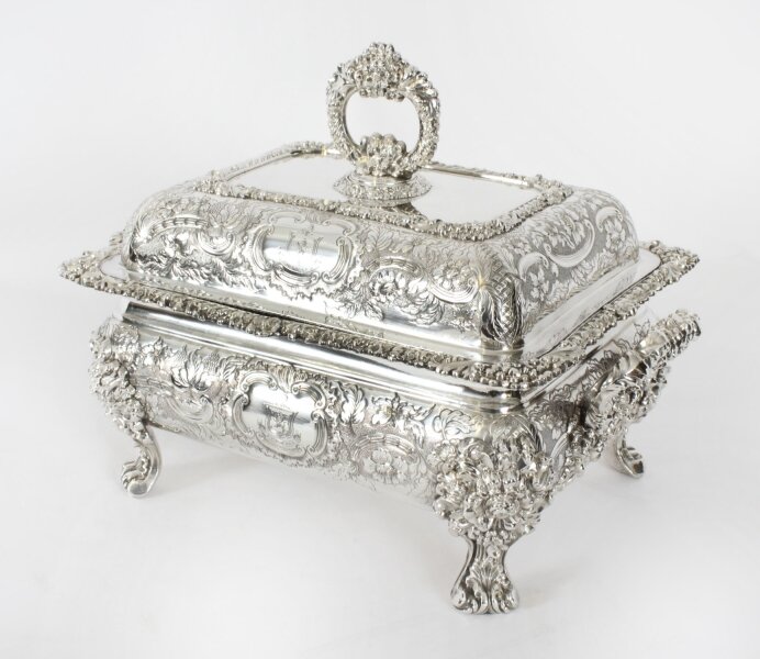 Antique Large George III Old Sheffield Entree Dish c.1810 19th Century | Ref. no. A4382 | Regent Antiques
