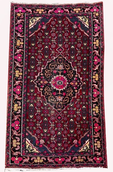 Vintage Qashqai100% Wool Persian Rug Carpet  81x48 inches 205x122cms 20thC | Ref. no. A4422 | Regent Antiques