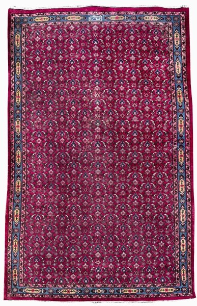 Vintage Heriz 100% Wool Persian Rug Carpet  109 inches Early 20th Century | Ref. no. A4424 | Regent Antiques