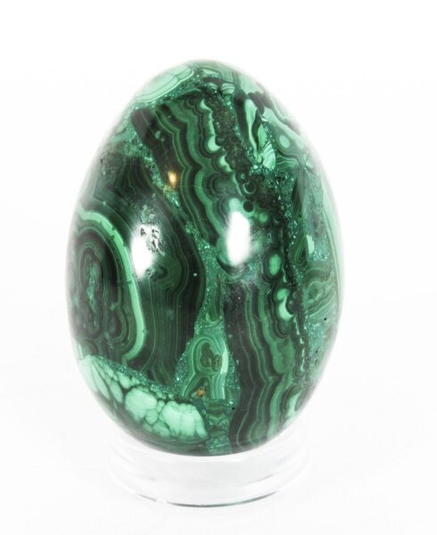 Antique Large Polished Malachite Egg Circa  Circa 1900 | Ref. no. A4440 | Regent Antiques