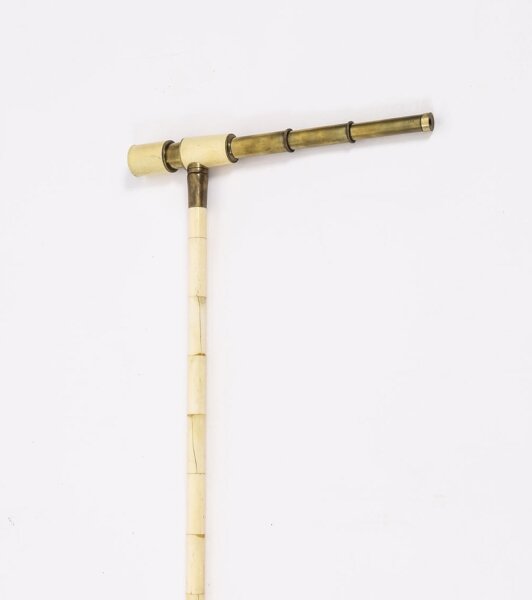 Antique English Bone Telescope Walking Stick Cane  Circa 1885 92cm/36 inches | Ref. no. A4589 | Regent Antiques