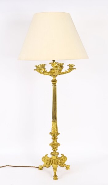 Antique Large French Ormolu Gilt Bronze Lamp c1880 19th C | Ref. no. A4670 | Regent Antiques