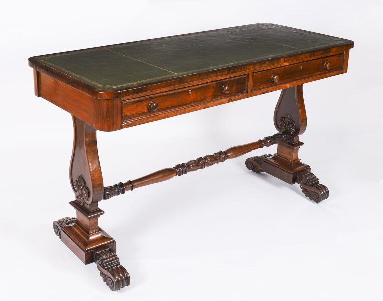 Antique Regency Gonçalo Alves Library Writing Table  Desk C1820 19th C | Ref. no. A4674 | Regent Antiques
