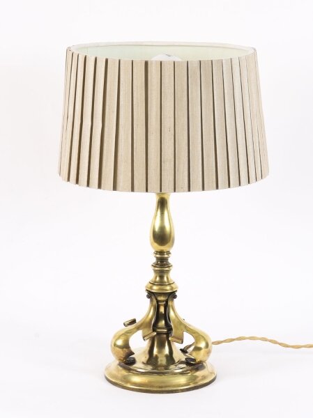 Antique French Art Nouveau Ormolu Table Lamp Late 19th C | Ref. no. A4679 | Regent Antiques