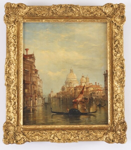Antique Oil on Canvas Painting of Venice by Alfred Pollentine 19th Century | Ref. no. A4744 | Regent Antiques