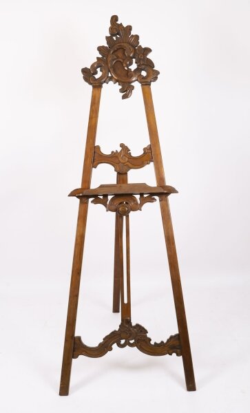 Antique Rococo Revival Walnut Chevalet Artists Easel Circa 1880 19th C | Ref. no. A4851 | Regent Antiques
