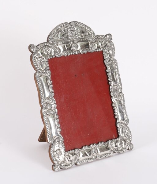 Antique 925 Silver Photo Frame Late 19th c  24x17cm photo size | Ref. no. A4890 | Regent Antiques