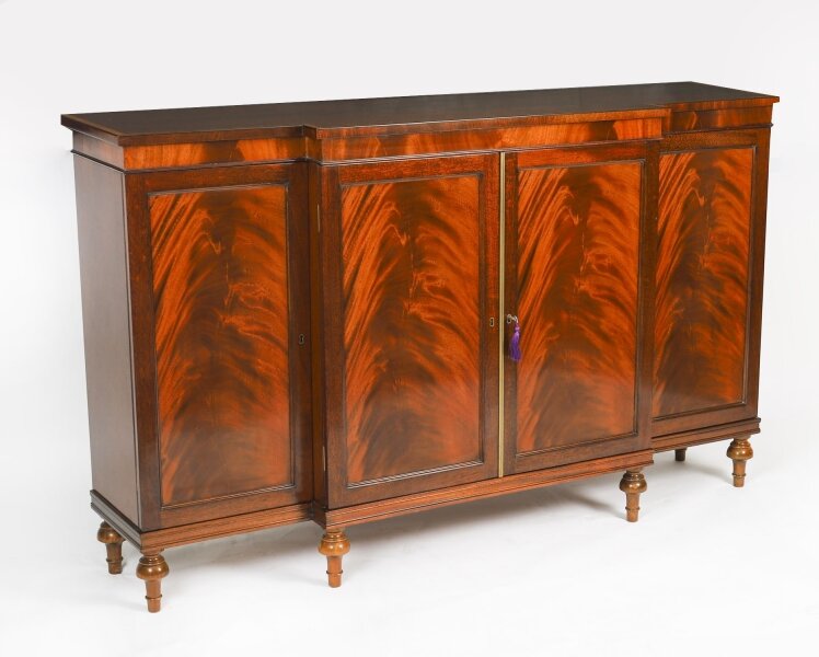 Vintage Sideboard Flame Mahogany by William Tillman Late 20th C | Ref. no. A5002 | Regent Antiques
