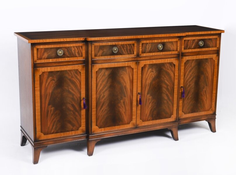 Vintage Flame Mahogany Sideboard Retailed by Harrods Late 20th C | Ref. no. A5044g | Regent Antiques