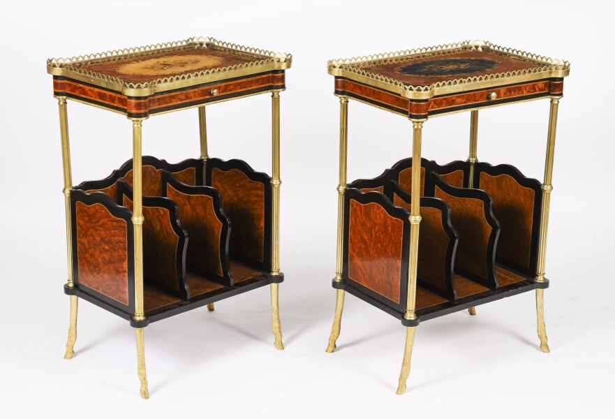 Antique Pair French Ormolu Mounted Occasional Side Tables 19th C | Ref. no. A5065 | Regent Antiques