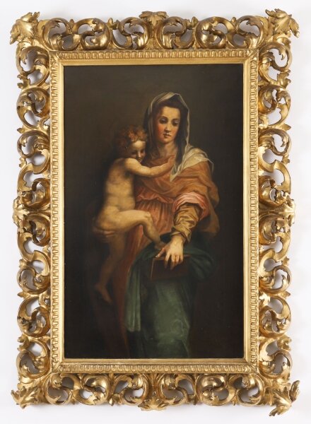 Antique Painting Madonna  & Child Follower of Raphael 19th Century | Ref. no. A5072 | Regent Antiques