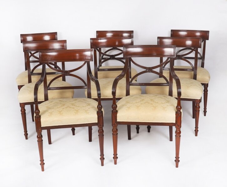 Antique Set 8 Regency Period Dining Chairs  Circa 1820  19th C | Ref. no. A5124a | Regent Antiques