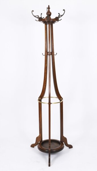 Antique Victorian Oak Hall Umbrella Coat Stand 19th Century | Ref. no. A5126 | Regent Antiques