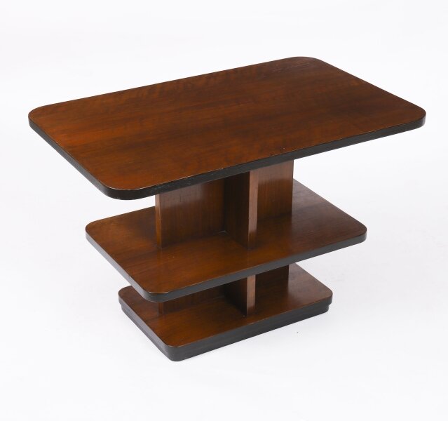 Antique Art Deco Tiered Walnut Coffee Table Circa 1920 | Ref. no. A5151 | Regent Antiques
