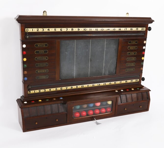 Antique Victorian Att Thurston Billiard Snooker and Life Pool Scoreboard  19thC | Ref. no. A5163 | Regent Antiques