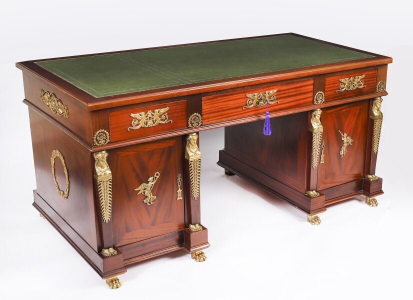 Antique French Empire Ormolu Mounted Desk 20th Century | Ref. no. A5166 | Regent Antiques