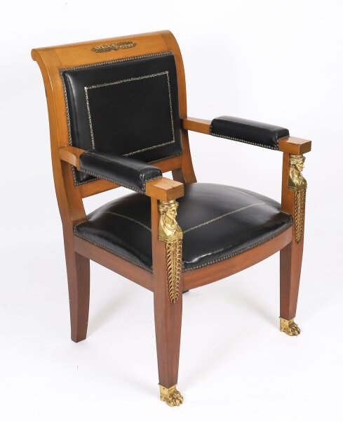 Antique French Empire "fauteuil du bureau" Desk Chair 19th C | Ref. no. A5167 | Regent Antiques