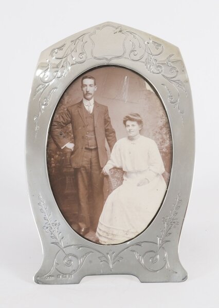 Antique George V Sterling Silver Photo Frame Joseph Gloster Ltd 1921 | Ref. no. A5214 | Regent Antiques