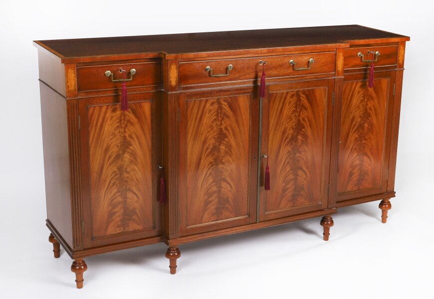 Vintage Flame Mahogany Sideboard by William Tillman Late 20th C | Ref. no. A5222 | Regent Antiques