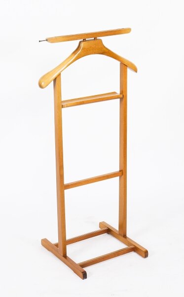 Vintage Edwardian Revival Walnut Valet Clothes Stand Late 20th C | Ref. no. A5298b | Regent Antiques