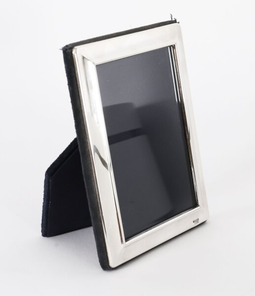 Vintage Sterling Silver Rectangular Portrait Photo Frame  by Carrs 20thC 15x11cm | Ref. no. A5320e | Regent Antiques