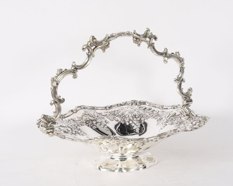 Antique Victoraian Silver Plated Fruit Basket Mid19th C | Ref. no. A5331 | Regent Antiques