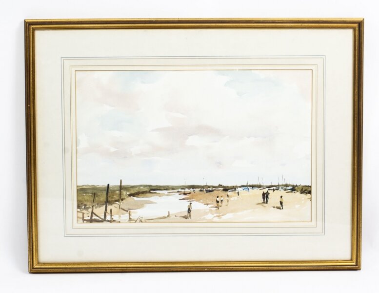 Vintage Watercolour Landscape by Edward Wesson Circa 1960 Mid 20th C | Ref. no. R0013 | Regent Antiques