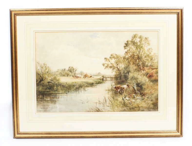 Antique Watercolour Landscape by Henry John Kinnaird Circa 1880 | Ref. no. R0016 | Regent Antiques