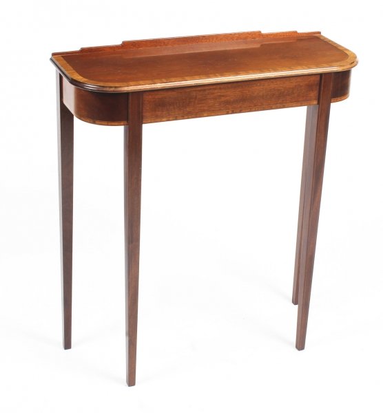 Vintage narrow console deals table