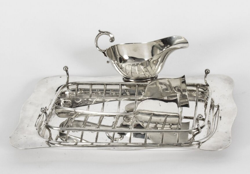 Antique Art Deco  Silver Plated Apparatus Serving Set Circa 1920 | Ref. no. X0044 | Regent Antiques