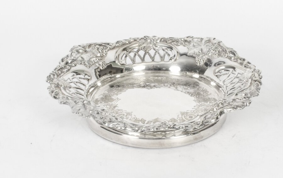 Antique Silver Plated Old Sheffield Wine Coaster C1820 19th Century | Ref. no. X0093 | Regent Antiques