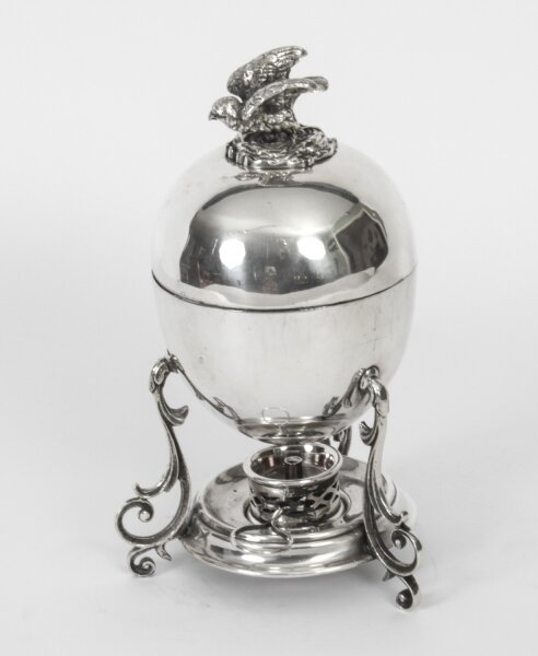 Antique Victorian Silver Plated Egg  Boiler Circa 1860 19th C | Ref. no. X0100 | Regent Antiques