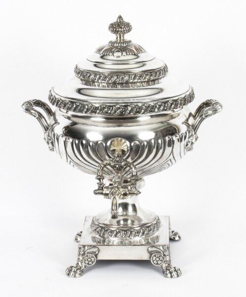 Antique Regency Old Sheffield Silver Plated Tea Urn Samovar  C1820 | Ref. no. X0106 | Regent Antiques