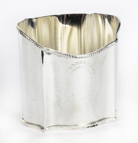 Vintage Silver Plated Neo Classical Revival Wine Coaster 20th Century | Ref. no. X0125 | Regent Antiques