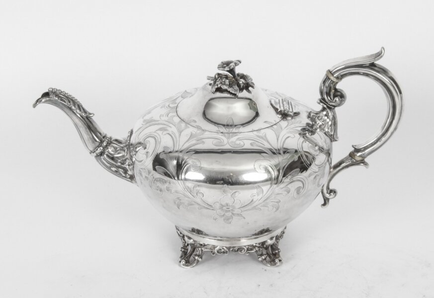 Antique Victorian Silver Plated Teapot  Elkington & Co Circa 1880 | Ref. no. x0084 | Regent Antiques