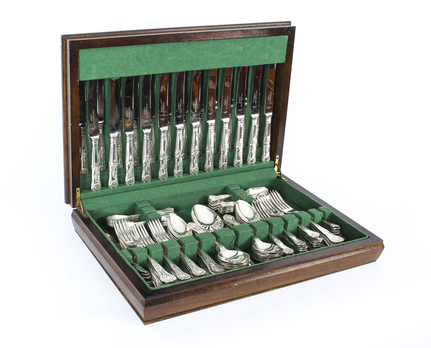 Antique silver on sale plated cutlery