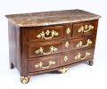 Antique French Régence King Wood Ormolu Mounted Commode Circa 1730 18th C
