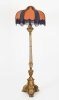 Antique Italian Giltwood Torhchere Standard Lamp Early 19th C
