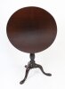 Antique Bridcage Tip Top Occasional Wine Table C1765 18th C