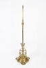 Antique Victorian Brass Standard Lamp 19th C