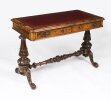 Antique Victorian Writing Table Desk by Edwards & Roberts 19th C