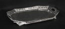 Antique Victorian Silver Plated Gallery Tray Lee & Wigfull Circa 1880