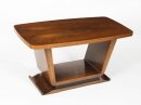 Antique Art Deco Burr Walnut Coffee Table Circa 1920