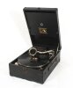 Antique Portable HMV Gramophone Mod 101 Black Circa 1929